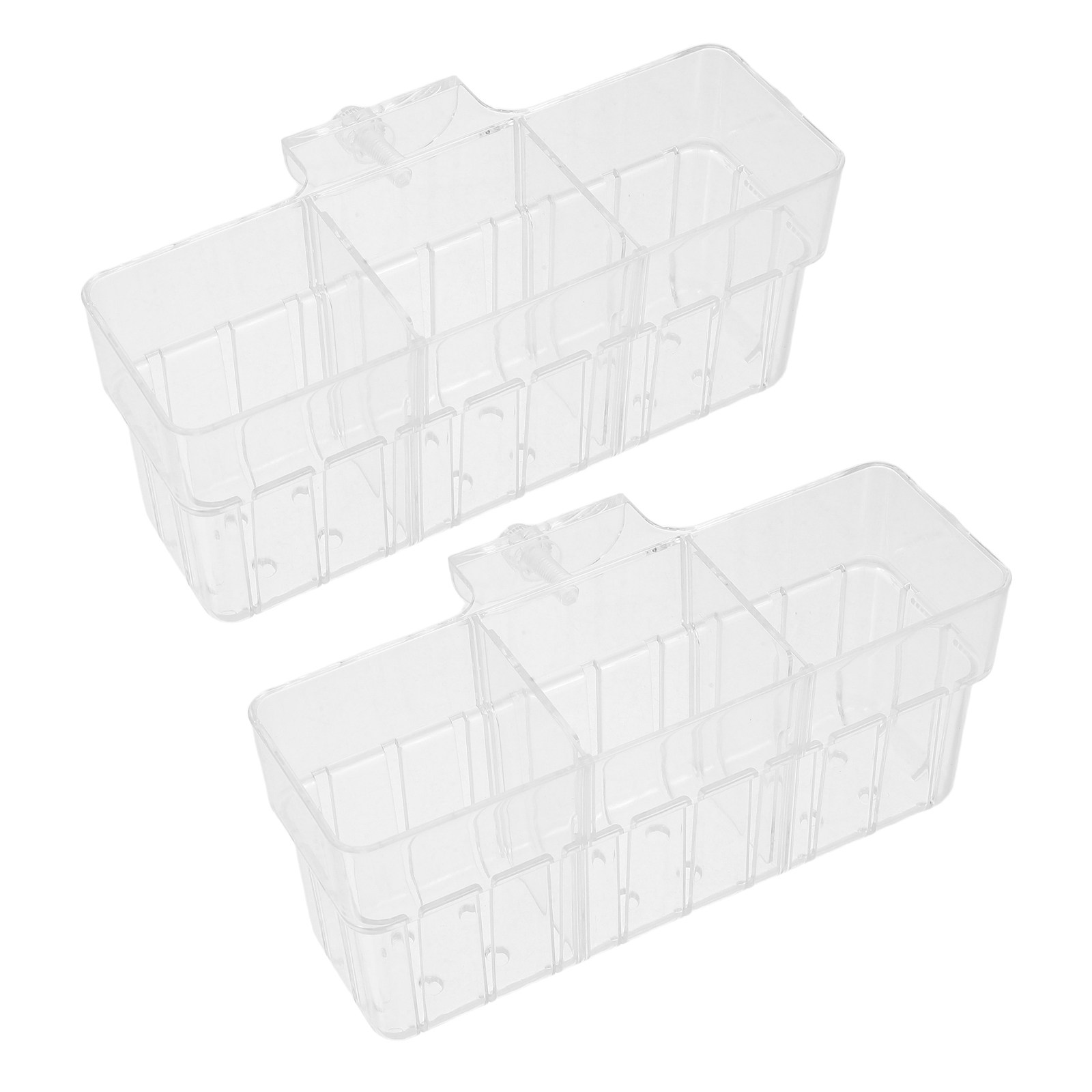 Aquarium Planting - 2Pcs Hydroponic Plant Racks Transparent Three