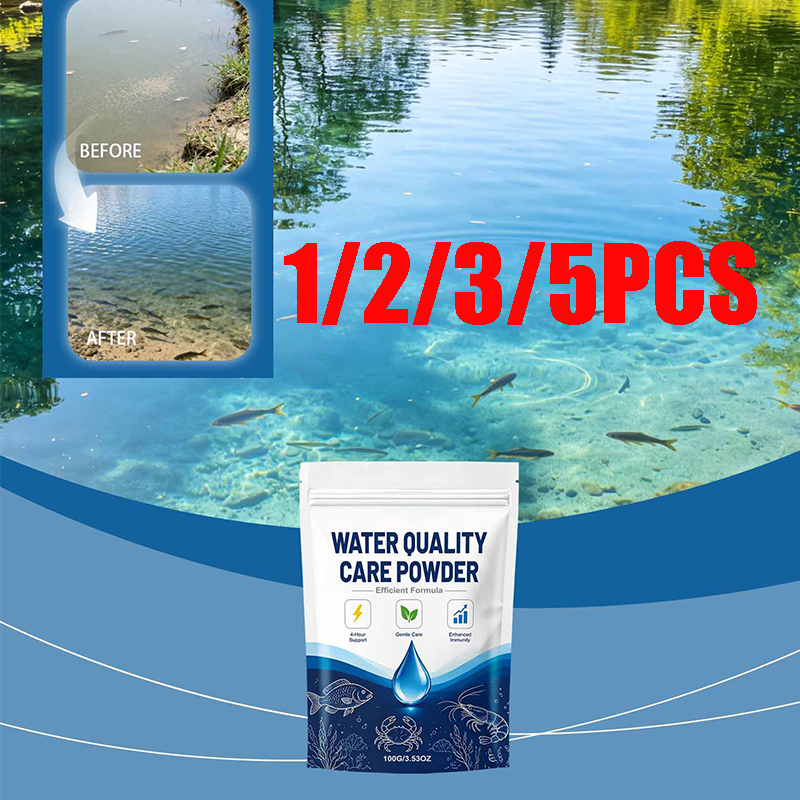 Planted Aquarium Cloudy Water - 1/2/3/5PCS Cleaner Water Clarifying Powder For