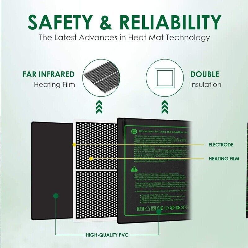 21W Plant Growth Heating Mat I - Aquarium Plant Seeds avis et prix
