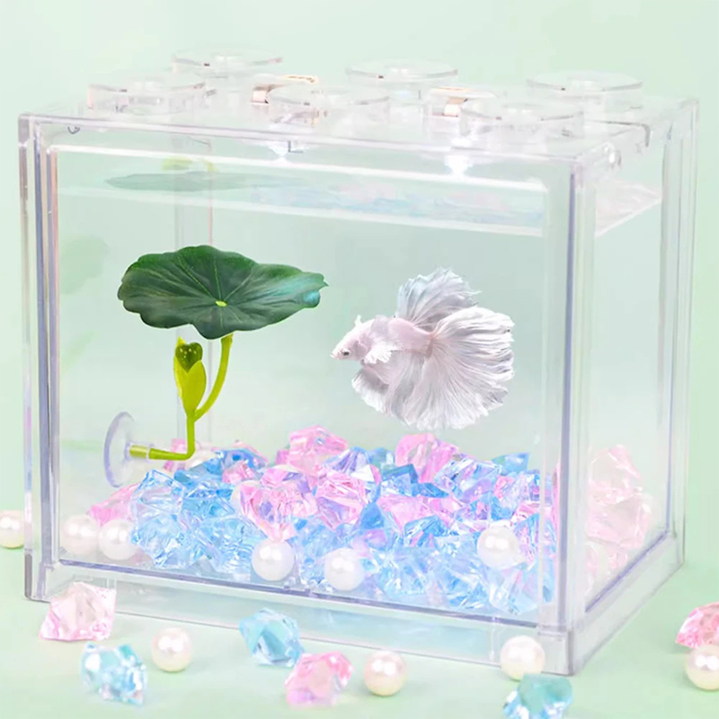 1 Pc Green Leaf Hammock For Be - Planted Aquarium Betta avis et prix