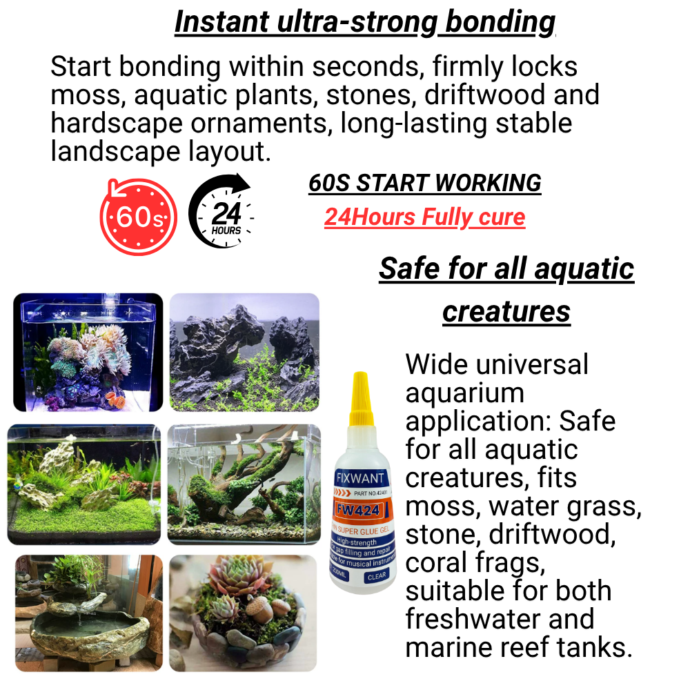 High Viscosity Thick Aquarium  - Aquarium Plant Glue Gel avis et prix