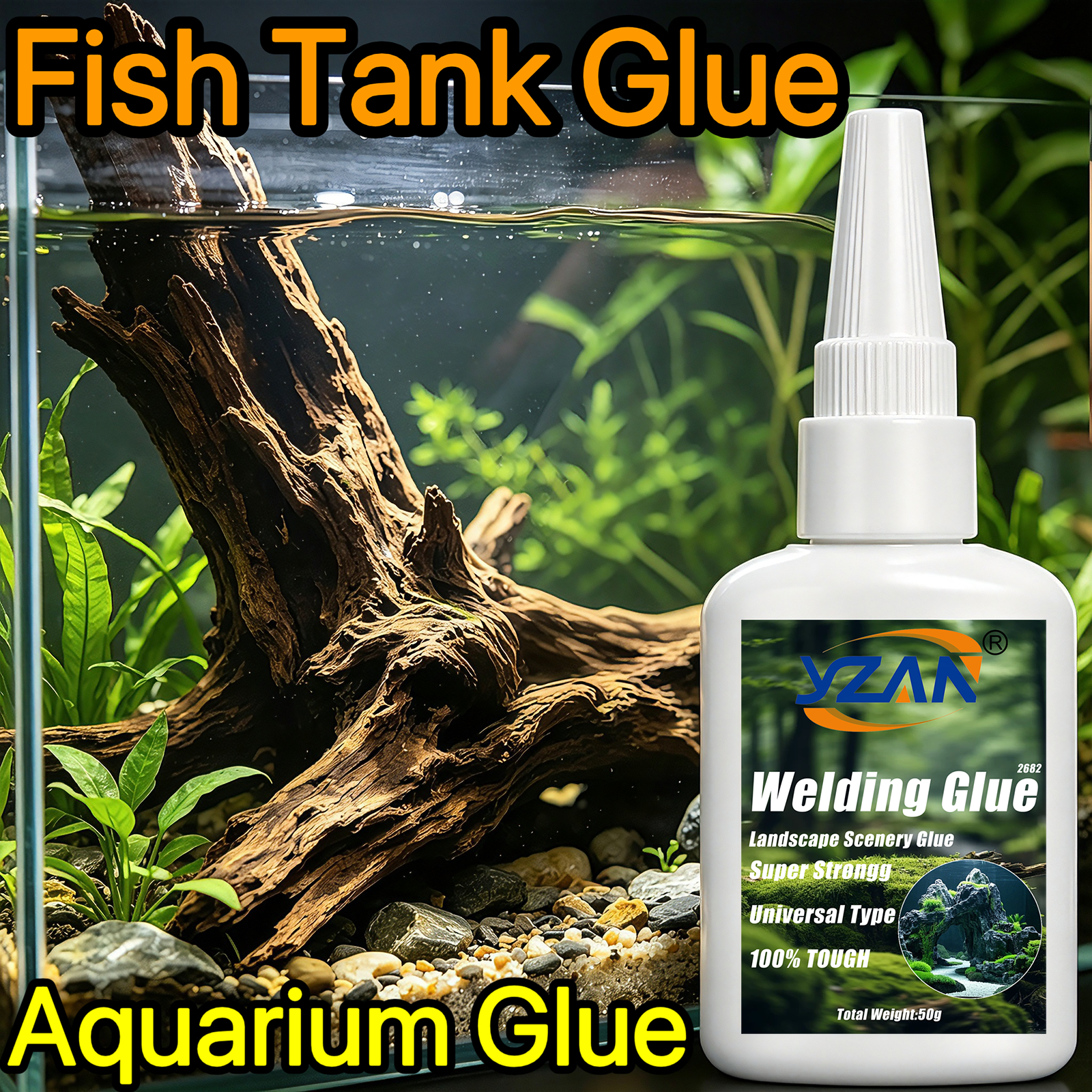 Aquarium Glue Fish Tank Glue Q - Aquarium Plant Glue Gel avis et prix
