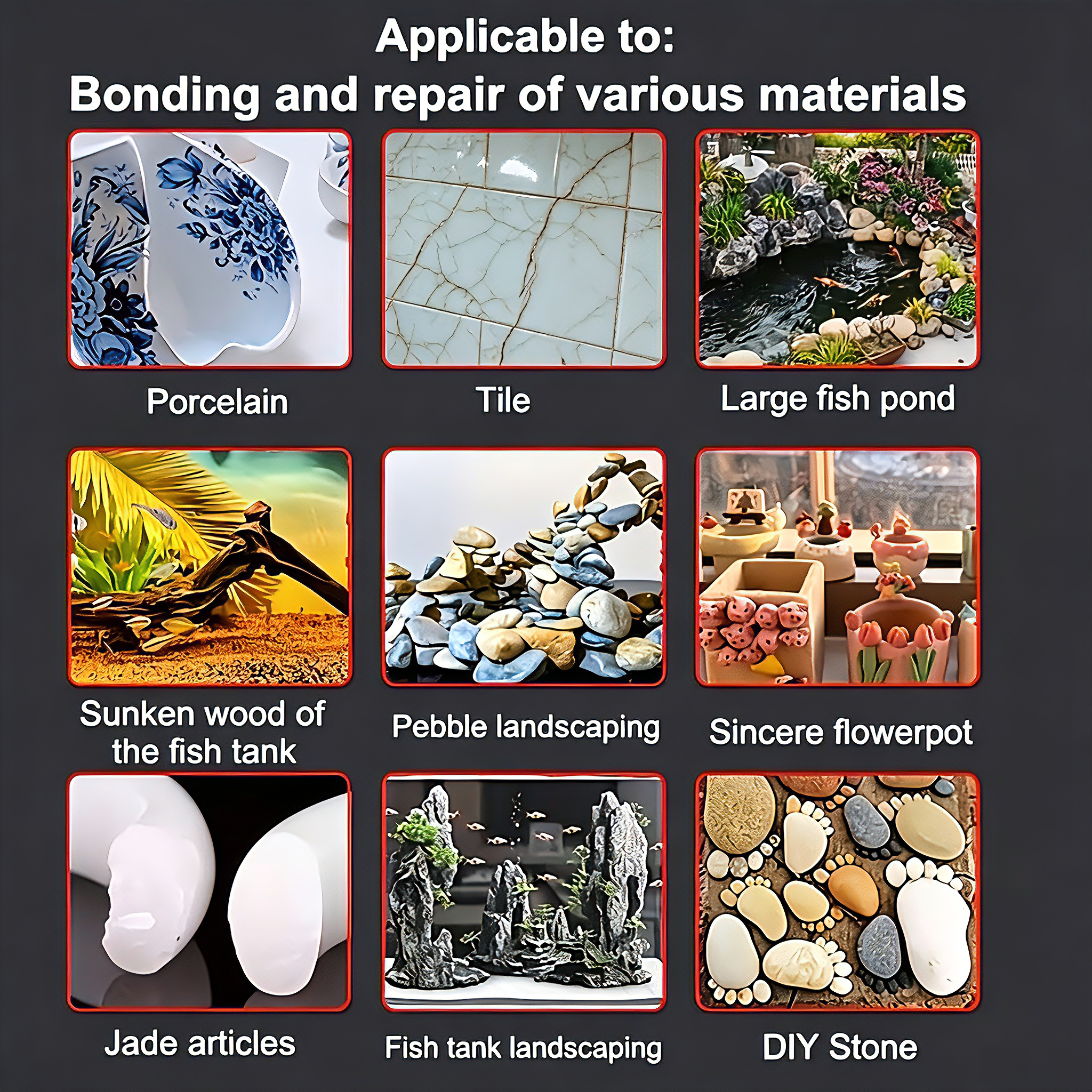 Aquarium Glue Fish Tank Glue Q - Aquarium Plant Glue Gel avis et prix