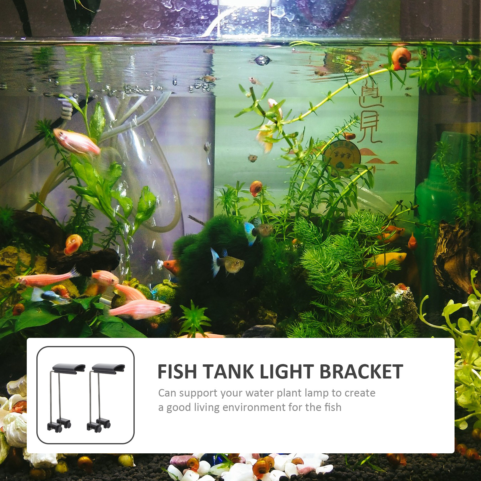 2pcs Water Grass Lamp Bracket  - Aquarium Planting avis et prix