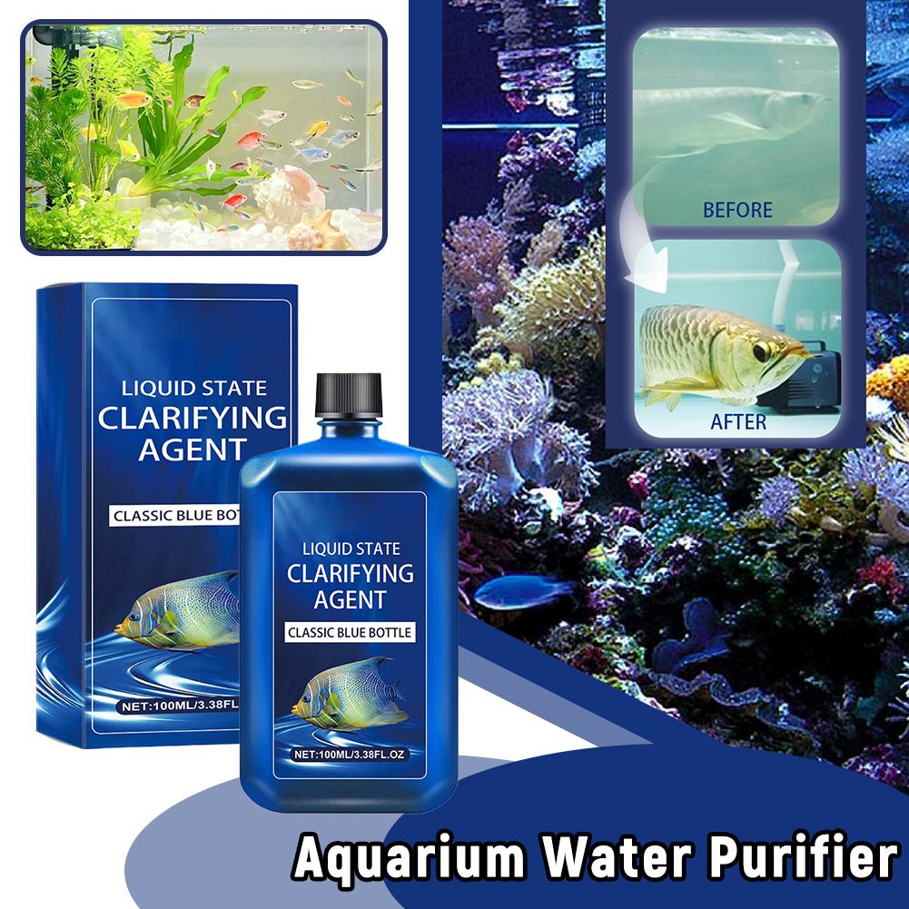 Fish Tank Water Clarifier & Pu - Planted Aquarium Cloudy Water avis et prix