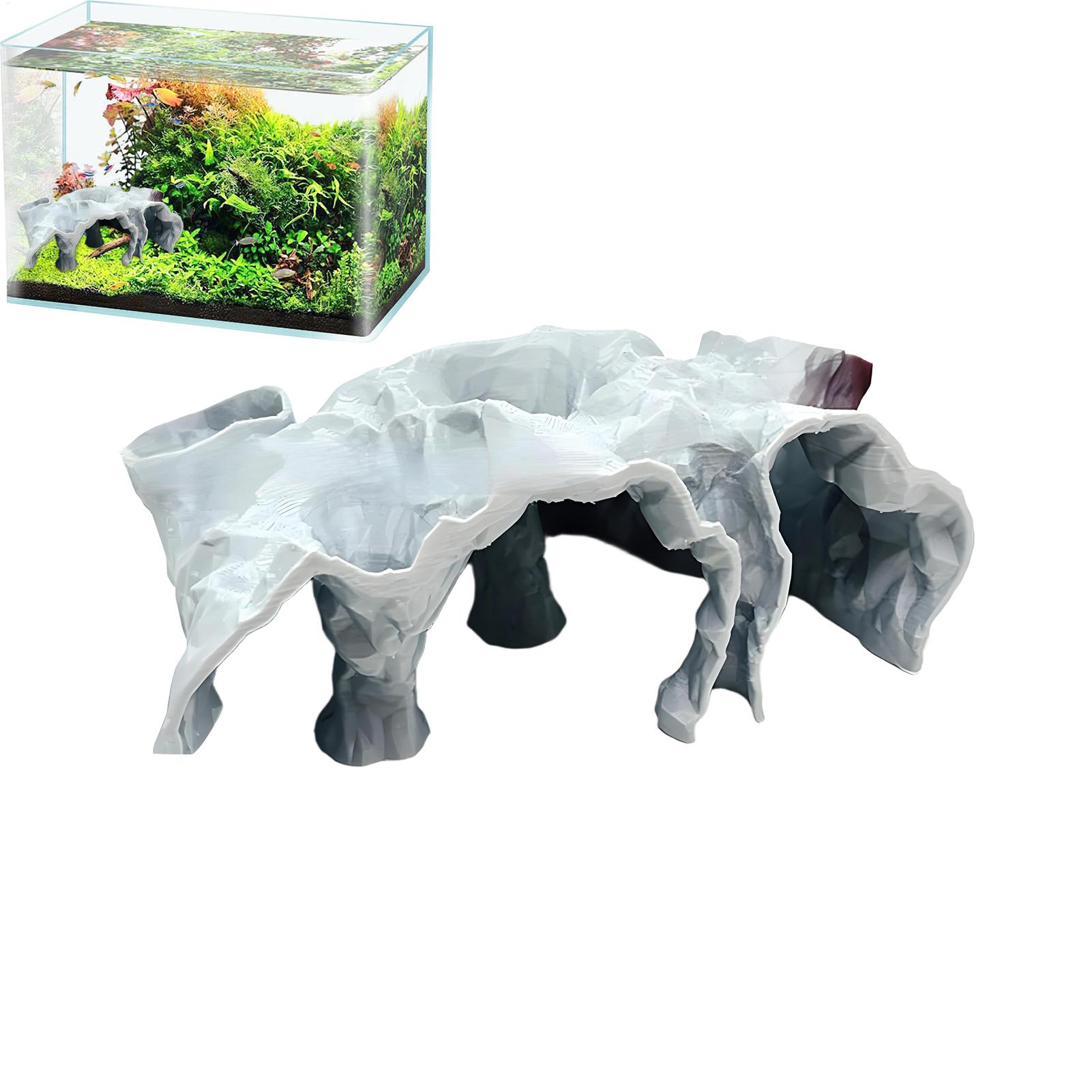 Fish Tank Cave Aquarium Underg - Planted Aquarium Betta avis et prix