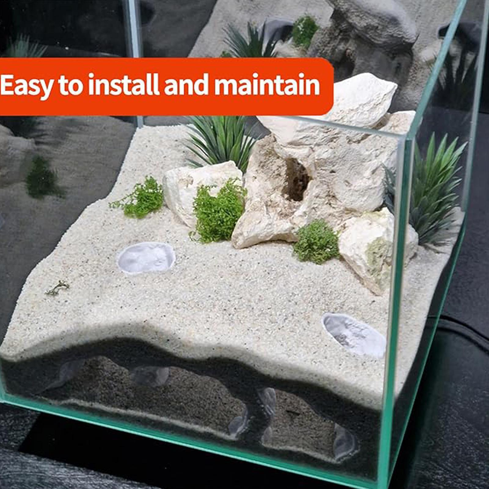 Fish Tank Cave Aquarium Underg - Planted Aquarium Betta avis et prix