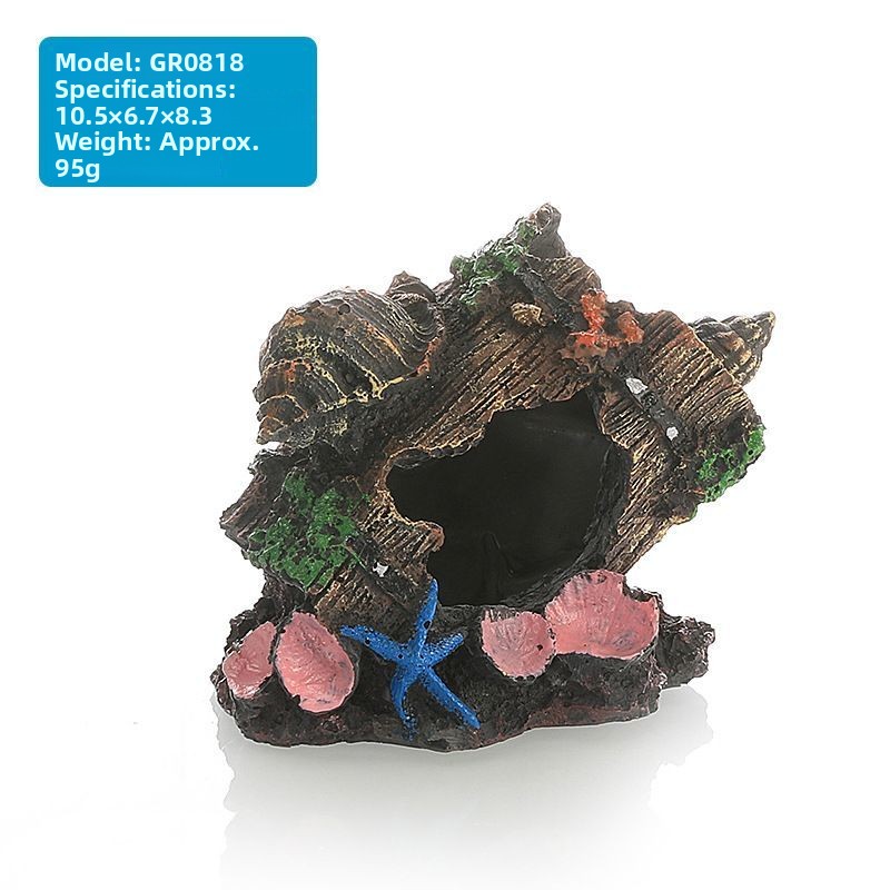 Antique Resin Fish Tank Decora - Planted Aquarium Betta avis et prix