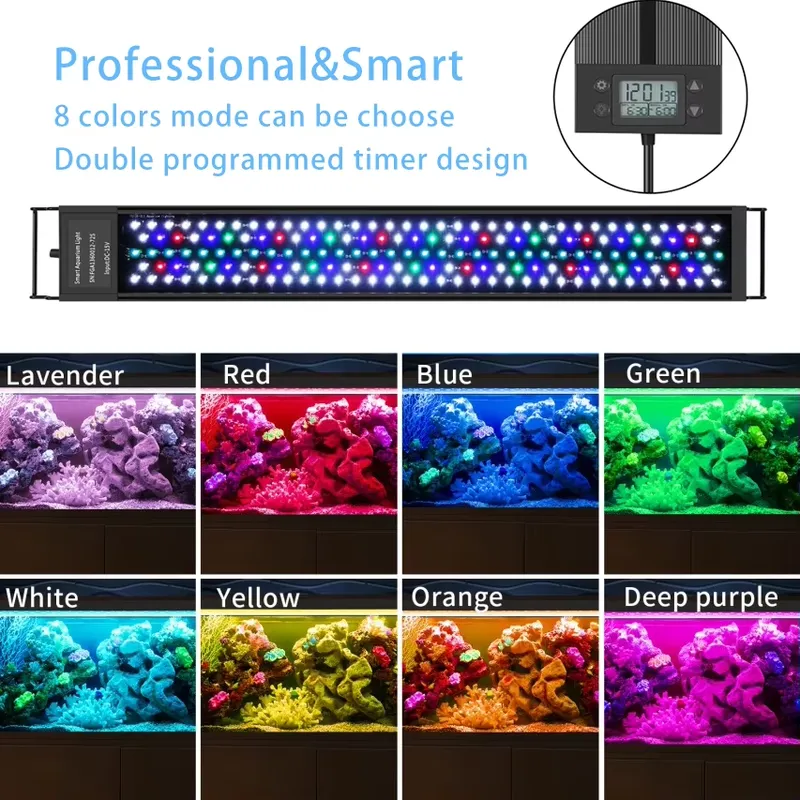 75cm 30inch Plant Light Fish T - Planted Aquarium Hours avis et prix
