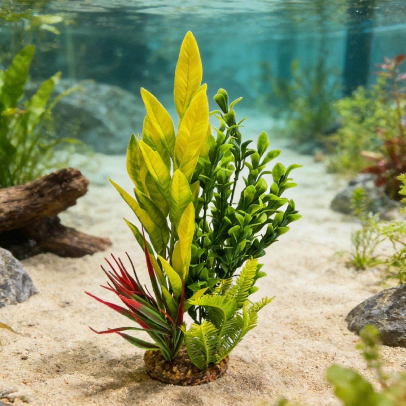 Aquarium Plants Artificial Shr - Planted Aquarium Betta avis et prix