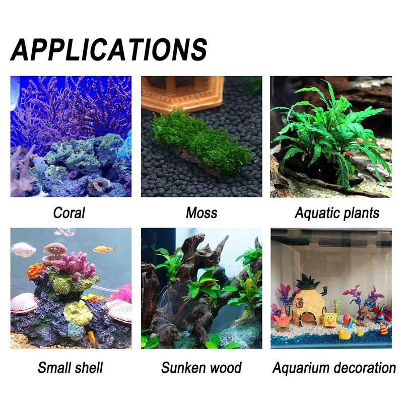 Fish Tank Landscaping Moss Glu - Aquarium Plant Glue Gel avis et prix