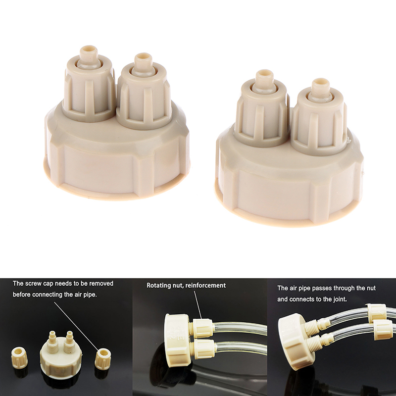 2Pcs ABS Aquarium CO2 System T - Planted Aquarium Co2 System avis et prix