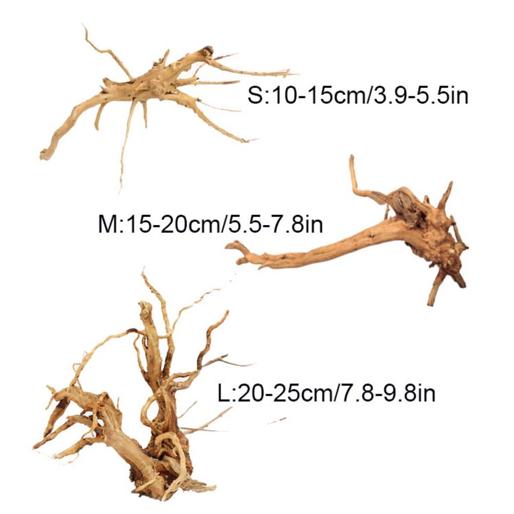 Natural Tree Trunk Aquarium De - Aquarium Plant Live avis et prix