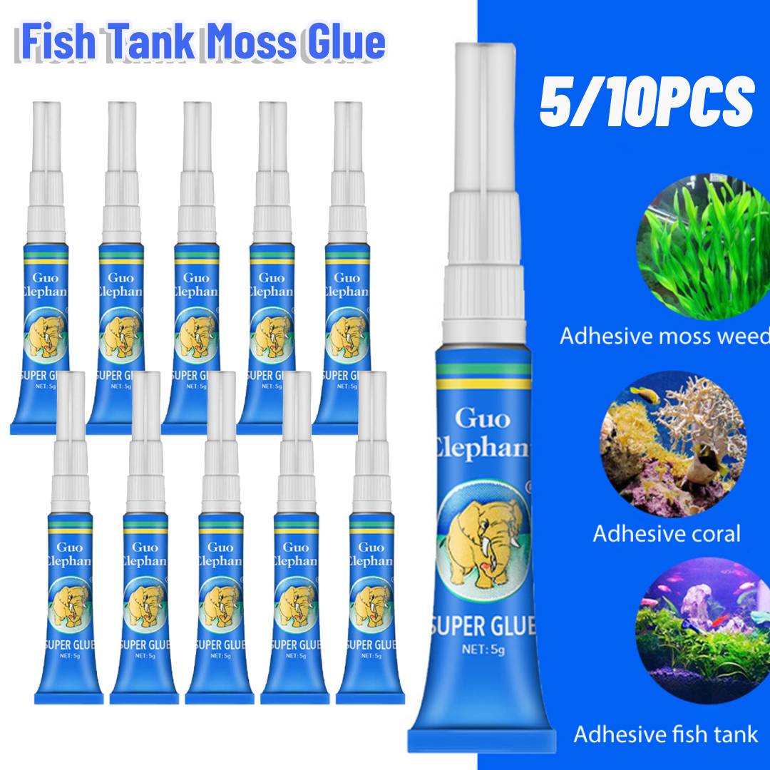 20-5Pcs Fish Tank Landscaping  - Aquarium Plant Glue Gel avis et prix