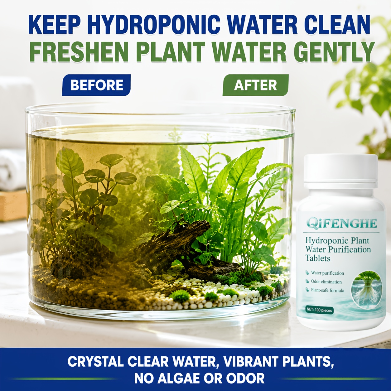 Aquarium Hydroponic Universal  - Planted Aquarium Cloudy Water avis et prix