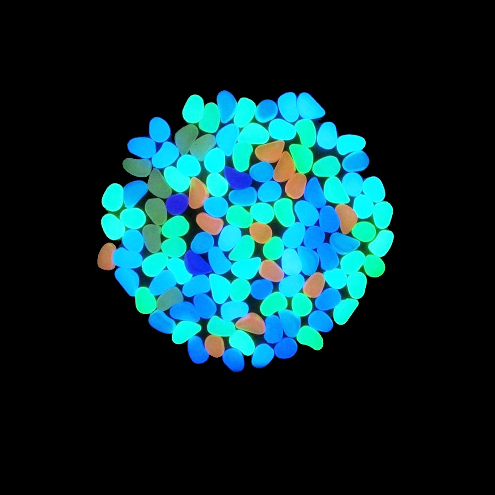100pcs Glow In The Dark Pebble - Planted Aquarium Hours avis et prix