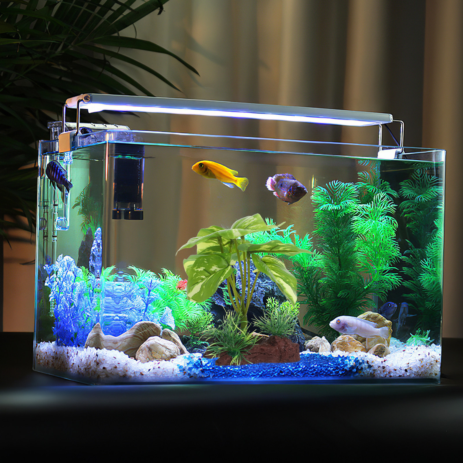 Premium Artificial Aquarium Pl - Aquarium Planted Tank Setup avis et prix