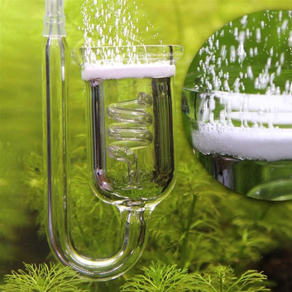 Durable Glass CO2 Diffuser Aqu - Aquarium Planted Tank Setup avis et prix