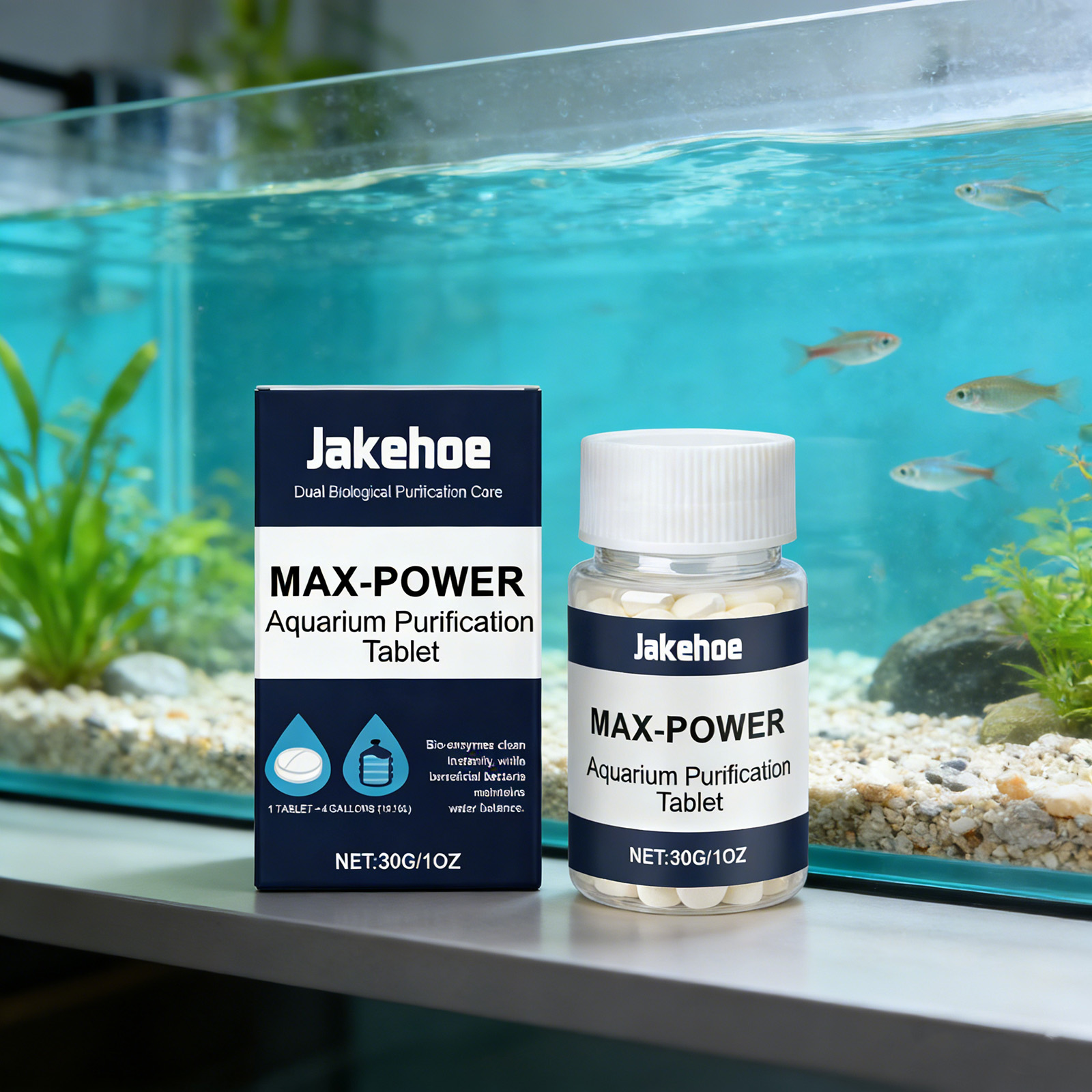 Algae Remover Tablets for Aqua - Planted Aquarium Cloudy Water avis et prix