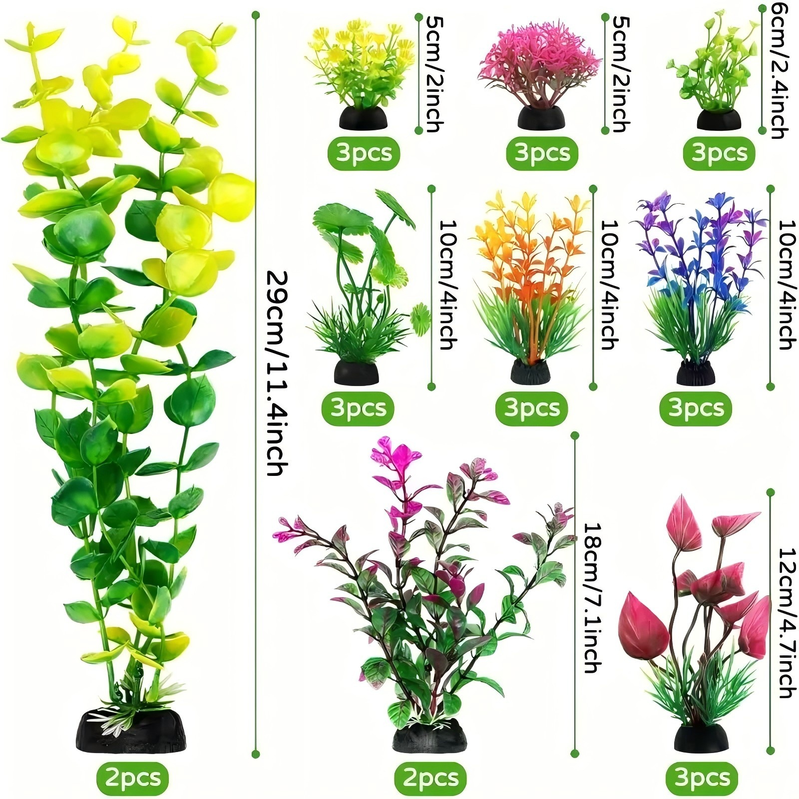 Aquarium Decor Set Artificial  - Aquarium Plant Live avis et prix