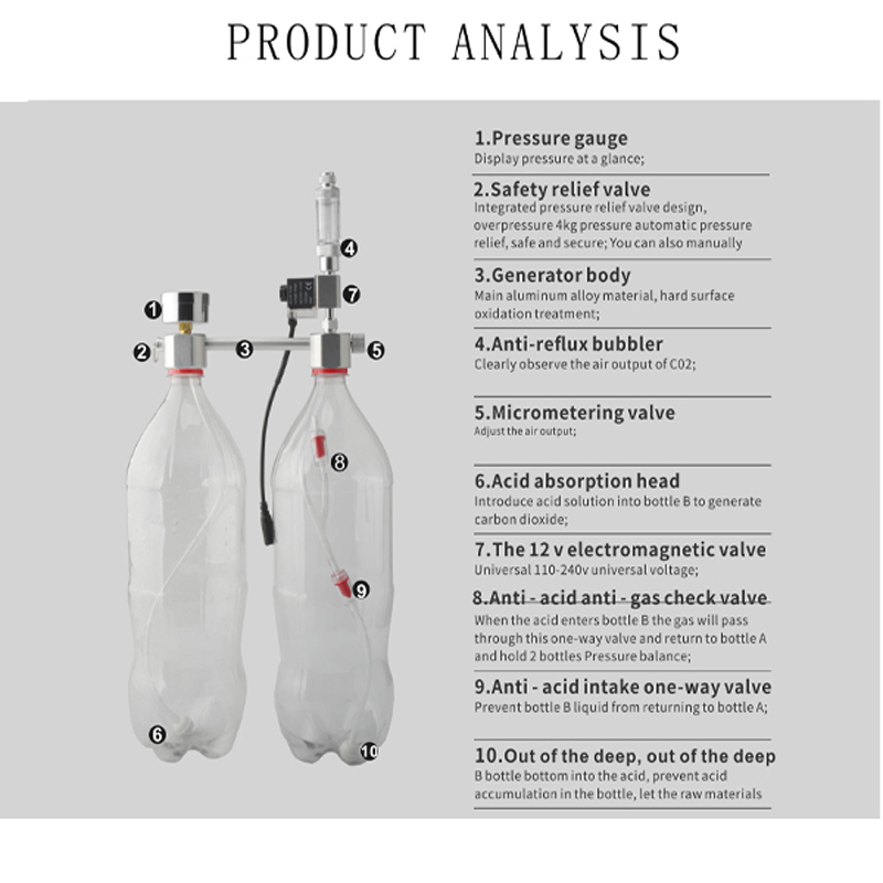Aquarium CO2 Regulator System  - Planted Aquarium Co2 System avis et prix