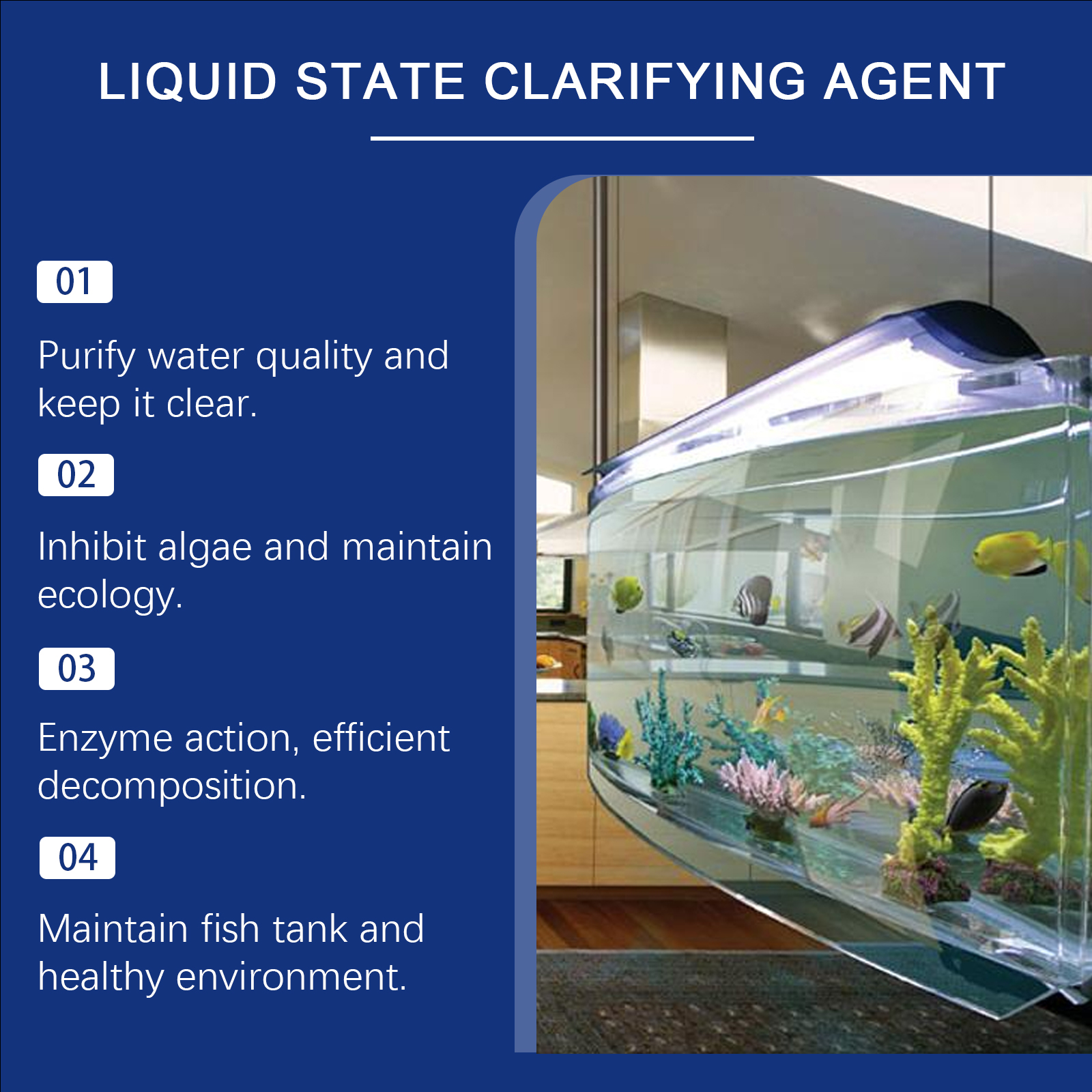 Aquarium Water Clarifier Agent - Planted Aquarium Cloudy Water avis et prix