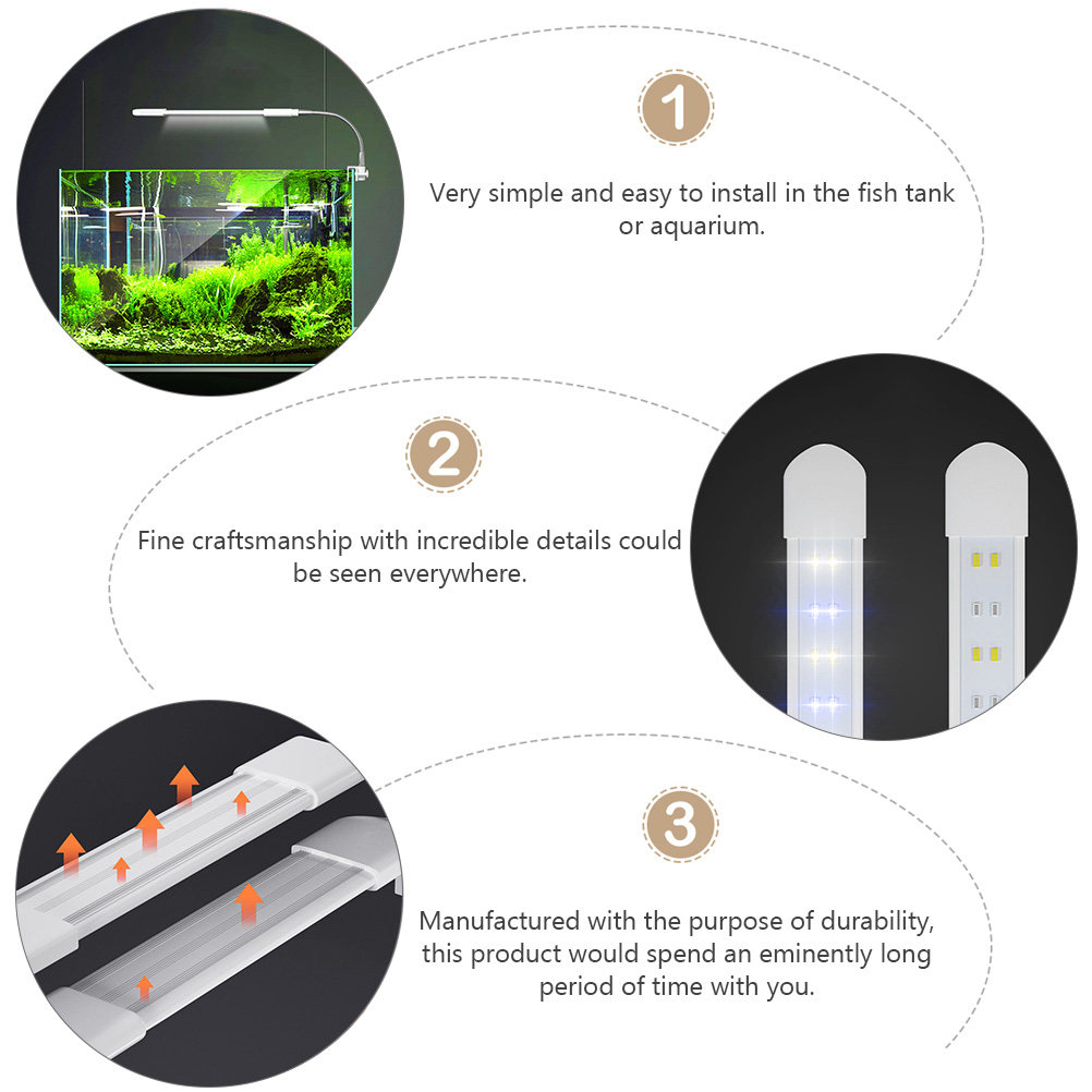 1Pcs Aquarium Lighting Fish Ta - Aquarium Planted Tank Setup avis et prix